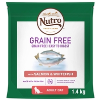 Nutro Cat Grain-Free Adult - Salmon & Whitefish - 4kg