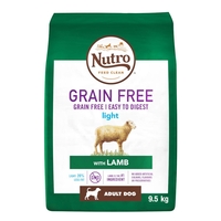 Nutro Dog Grain-Free Adult Light - Lamb - 9.5kg