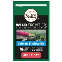 Nutro Wild Frontier Adult Dry Cat Food - Salmon & Whitefish - 4kg