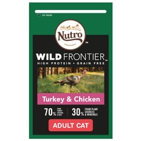 Nutro Wild Frontier Adult Dry Cat Food - Turkey & Chicken - Economy Pack: 2 x 7kg