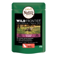 Nutro Wild Frontier Wet Cat Food 24 x 85g - Chicken & Salmon