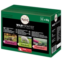 Nutro Wild Frontier Wet Cat Food Mixed Pack - 12 x 85g