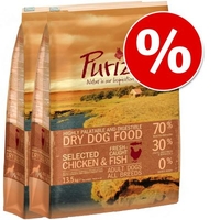 Purizon Dry Dog Food Economy Packs 2 x 13.5kg - Puppy Chicken & Fish