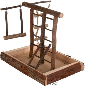 Trixie Playground Natural Living for parakeets - Dimensions 28cm x 22cm x 25cm
