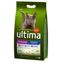 Ultima Sterilised Senior – Chicken - Economy Pack: 2 x 3kg