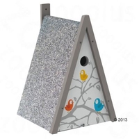 Wild Bird Nesting Box - 21 x 20 x 32 cm (L x W x H)