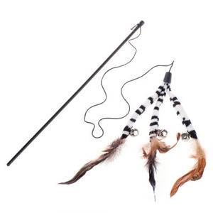 Zebra Cat Dangler - 1 toy
