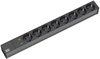 Bachmann 19&0&0 2m 8x Schuko H05VV-F 3G 1.50mm² power extensio