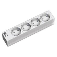 Bachmann 333.0122 power extension 2 m 4 AC outlet(s) White