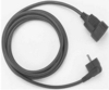 Bachmann 5m Schuko H05VV­F 3G 1.50mm² Black