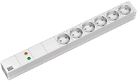 Bachmann 5x Schuko,  2m power extension 6 AC outlet(s) Grey