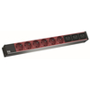 Bachmann 800.2333 power distribution unit (PDU) 9 AC outlet(s) 1U Blac