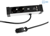 Bachmann Desk Rail power extension 2 m 2 AC outlet(s) Indoor