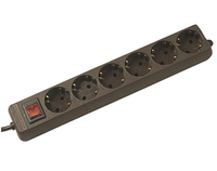 Bachmann Selly Black 6 AC outlet(s) 1.5 m