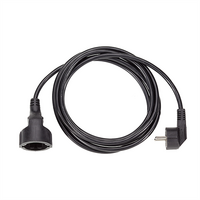 BACHMANN Verlängerung 341.184 H05VV-F 3G1.5 2m schwarz - Cable - Exten