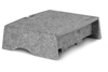 BakkerElkhuizen Q-Riser 90 Circular 76.2 cm (30") Grey Desk