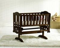 Saplings Glider Crib Walnut