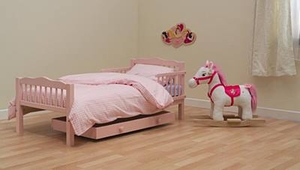 Saplings Junior Bed Pink