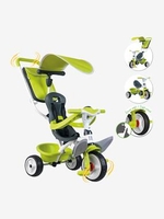 Baby Balade Tricycle,  by SMOBY green light solid with design