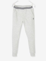Joggers for Boys blue dark solid with design