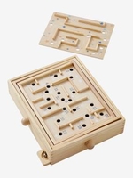 Marble Maze beige medium solid with decor