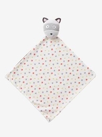 Plush Raccoon grey dark solid with design