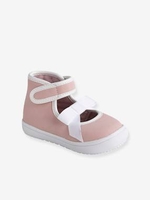 Stylish Trainers for Baby Girls pink light solid
