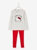 Velour Hello Kitty® Pyjamas,  for Girls red medium solid with desig