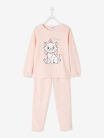 Velour Pyjamas for Girls,  Disney® Aristocats pink light solid