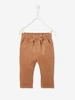 Velour Trousers with Bow,  for Babies camel