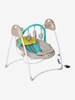 VERTBAUDET Babyswing with Toy Bar grey light solid with design