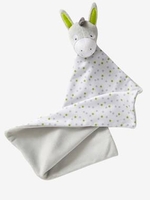 Vertbaudet Plush Donkey grey medium solid with design