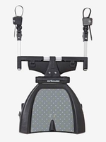 VERTBAUDET Wheel Board Wheeled Board for Pushchair grey stars