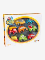 Vroom Planet Collector Box,  SMOBY white light all over printed