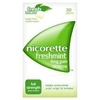 Nicorette 4mg Gum Freshmint (Full Strength) 30 Pieces