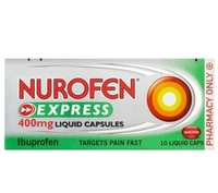 Nurofen Express 400mg Liquid Capsules