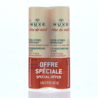 Nuxe Rêve De Miel Lip Moisturising Duo Pack Lip Balm 2 X 4g