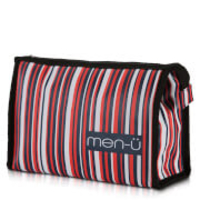 men-ü Stripes Toiletry Bag – Blue/Red/White