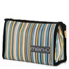 men-ü Stripes Toiletry Bag – Grey/Blue/Yellow