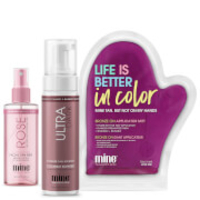 MineTan Get Glowing Face and Body Tanning Trio (Worth £32.97)