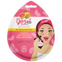 yes to Grapefruit Peel-Off Mask Single Use