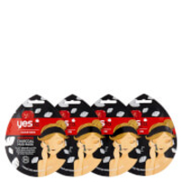 yes to Tomatoes Detoxifying Charcoal Single Use Peel-Off Mask (Pack of 3)